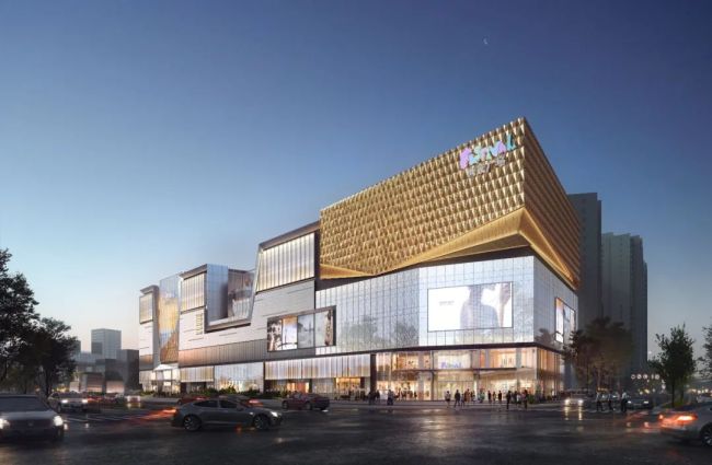 杭州世茂广场地处城东商圈以北的笕桥新城,地铁4号线黎明站上盖