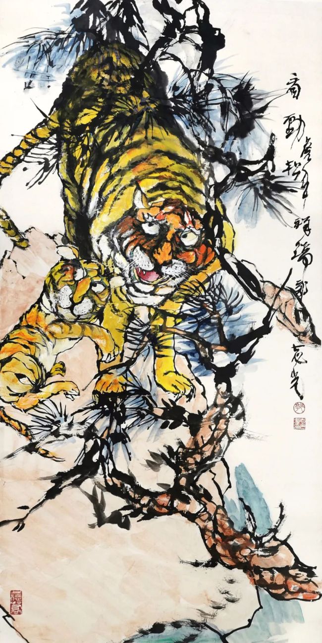 笔墨潇洒  气势万千——品读著名画家郭志光的花鸟作品