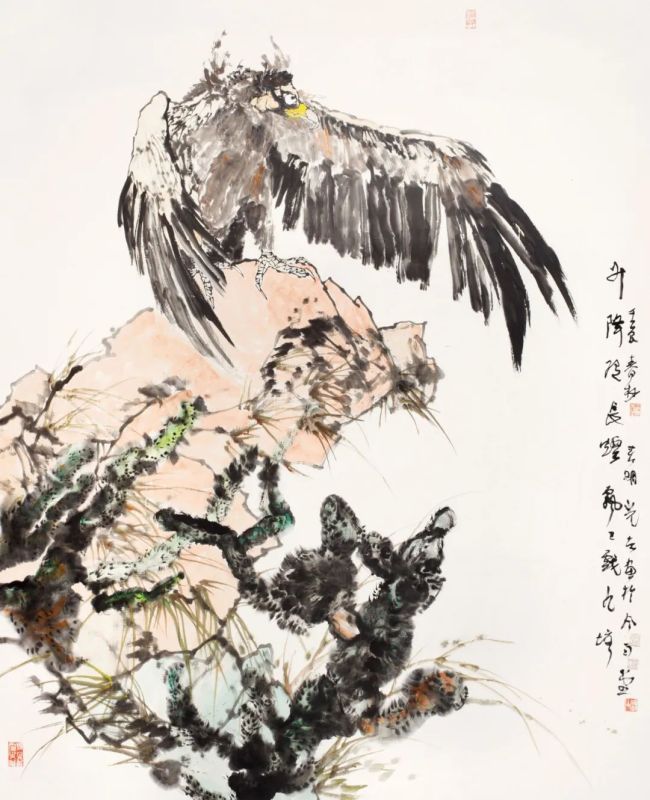 借花鸟之形,绘万千气象——著名画家郭志光的写意花鸟之"道"-中华网