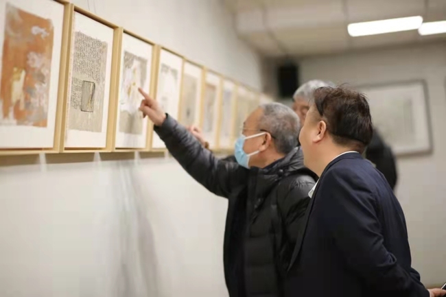 “世间安乐——莫晓松、袁琳书画作品展”昨日在北京隆重开展