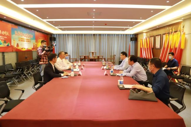 济南市委常委、统战部部长翟军走访调研三庆集团疫情防控、复工复产、生产经营工作