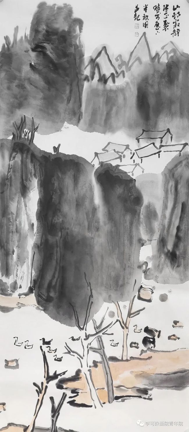 道至无极丹青常新读青年画家67张正作品中的传承基因