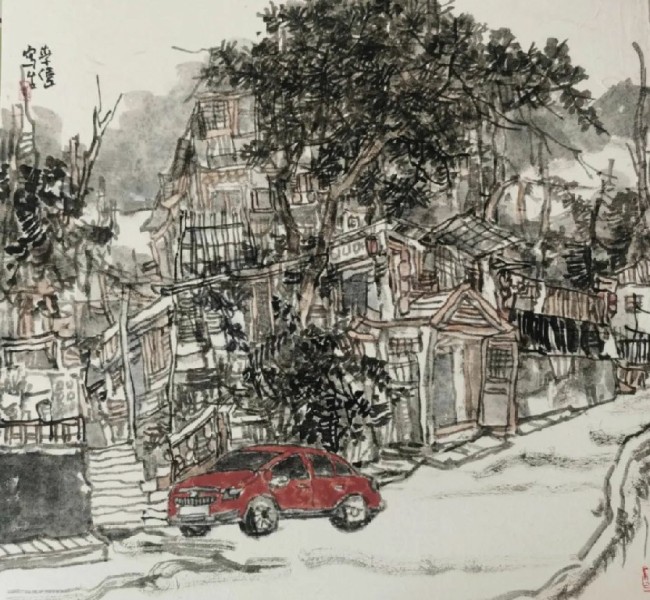 只缘身在此山中——著名画家李伟写生庐山收获颇丰