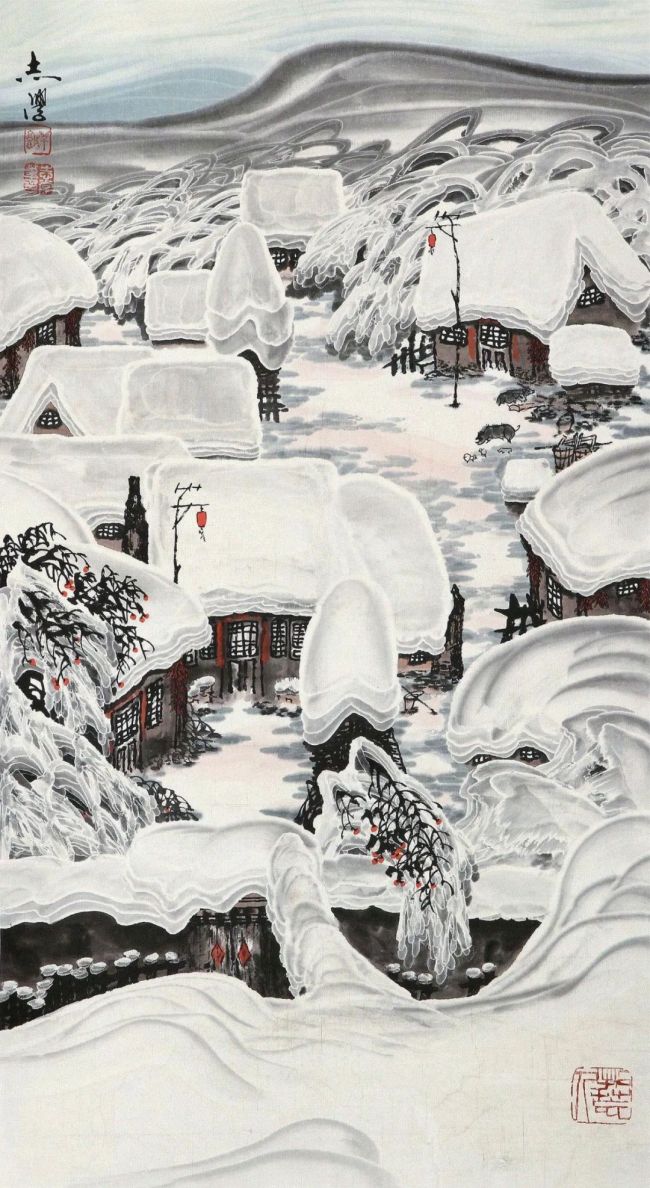 北国回忆里的白色诱惑著名画家于志学与冰雪山水画的故事