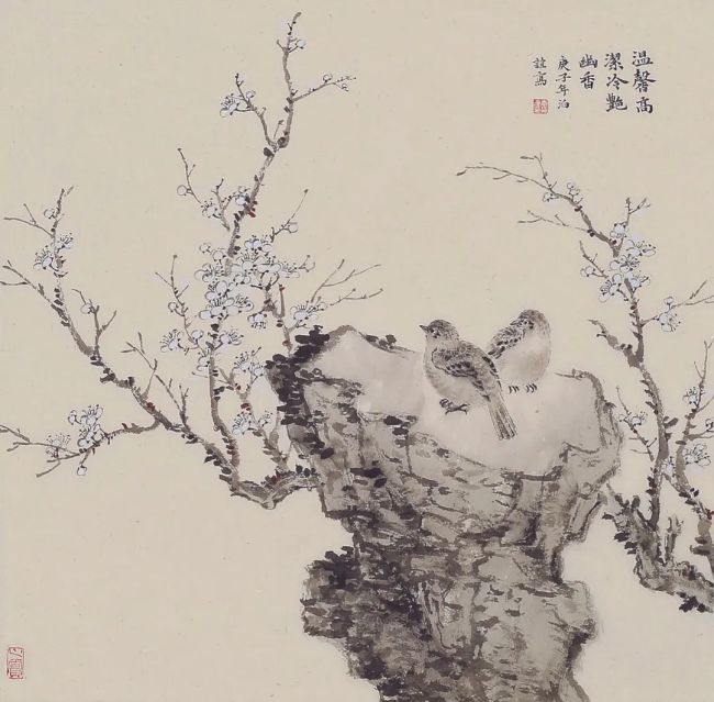 《寒香》69cm×69cm.JPG 图片