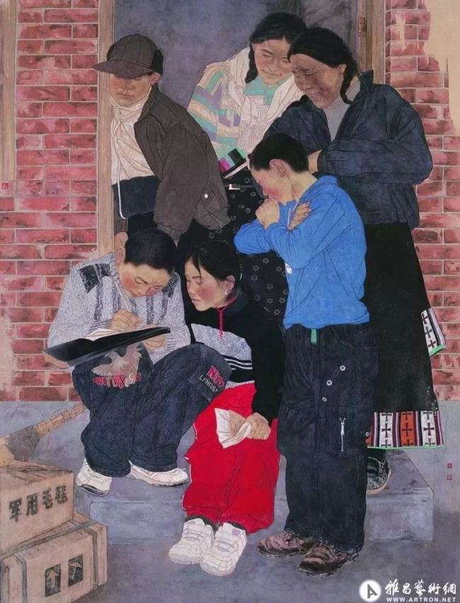 著名画家何家英以"教师"与"学生"的双重身份,传承艺术创作不止_山东站