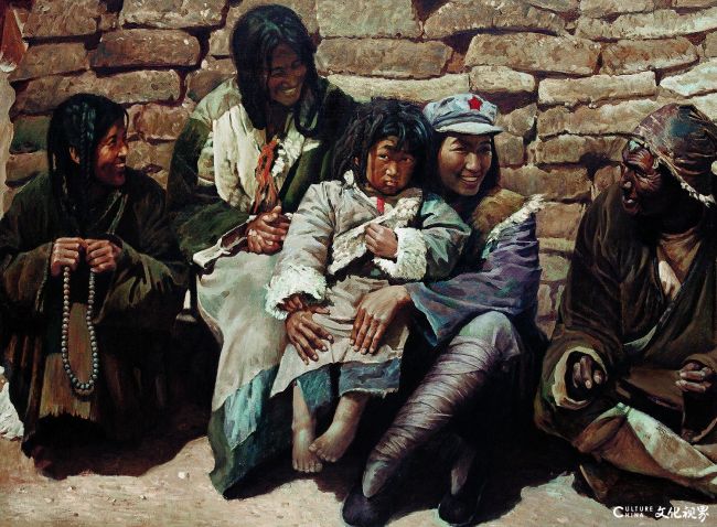 希望与温暖流淌在心间著名画家张国平作品温暖的阳光背后的故事