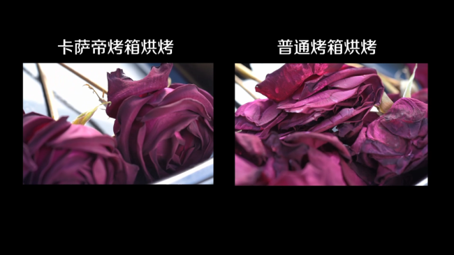 乐动体育 LD体育温湿精控、全腔匀温卡萨帝烤箱挑战“鲜花速烘”实力出众(图2)