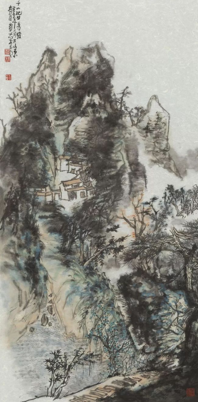师法自然 述而不作——著名画家贾荣志的“自然”山水之道