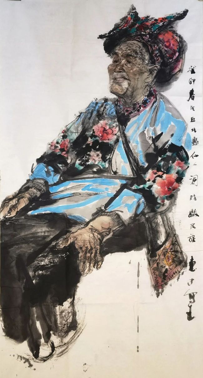 捕捉生活本质著名画家任惠中写生云南文山