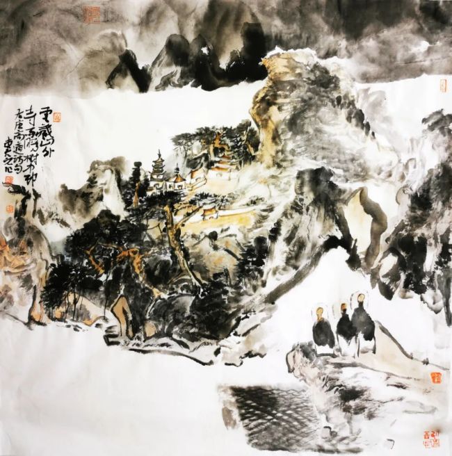 "文心雕龙——邹本虹,石寒,曹大元,徐波中国画邀请展"4月7日将在青岛