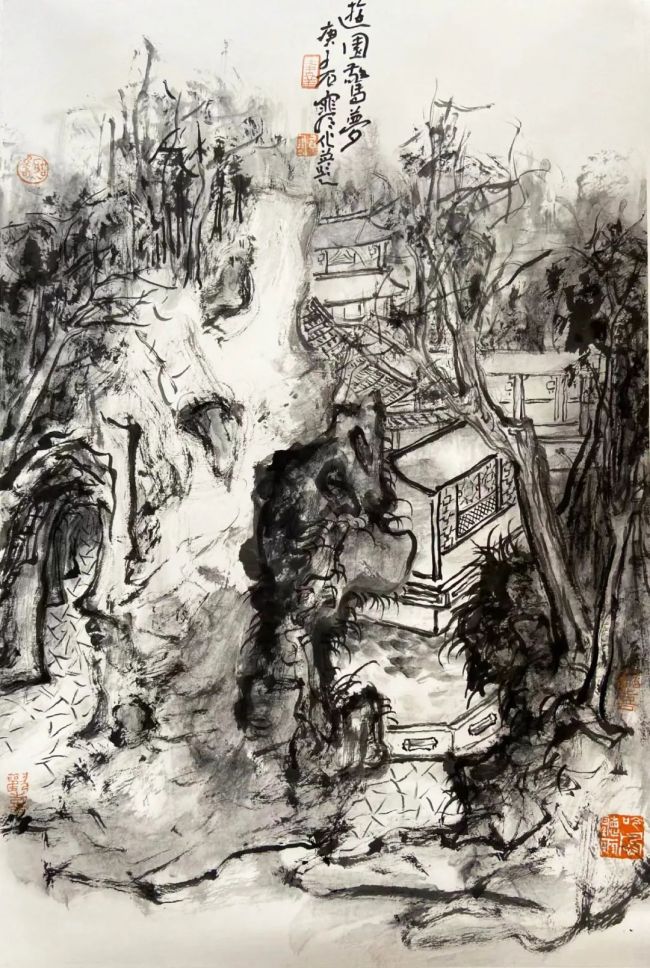 "文心雕龙——邹本虹,石寒,曹大元,徐波中国画邀请展"4月7日将在青岛