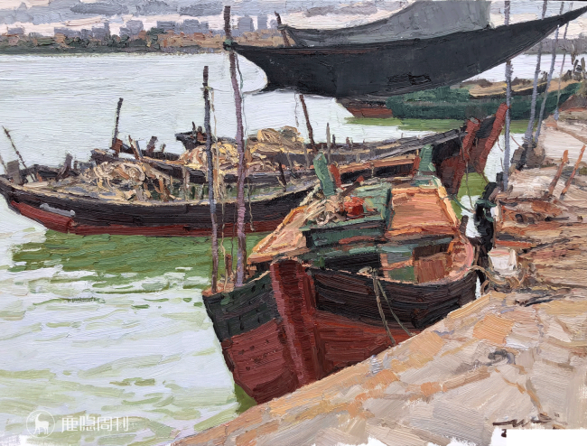 67王嵬写生南方春光无限