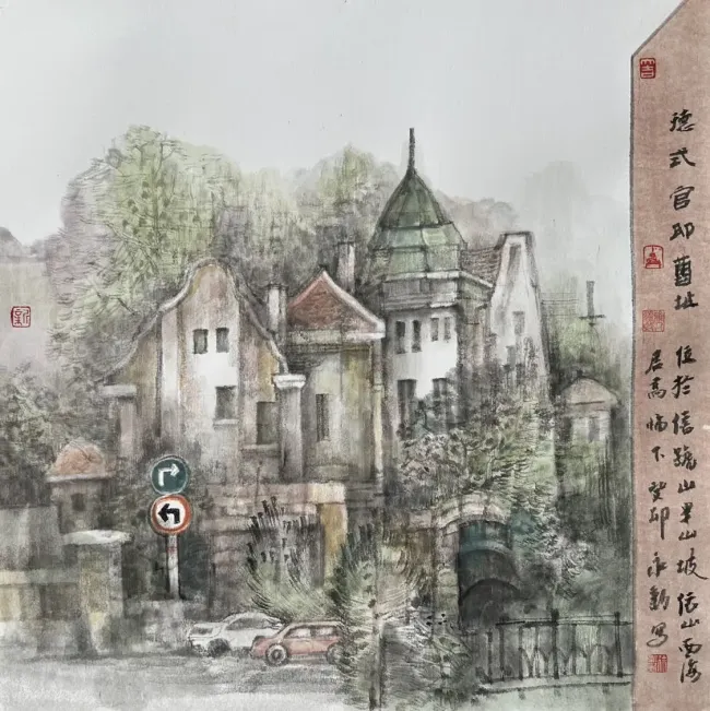 锦伦文化助力艺术青岛建设！“醉美青岛 精彩崂山“艺术品展在青开幕