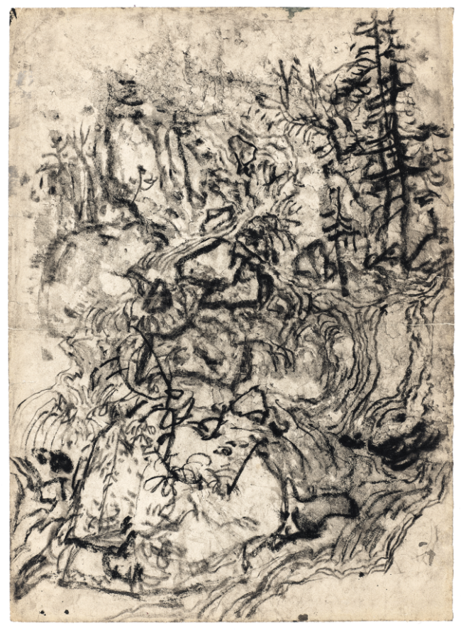 著名画家吴毅再次向金陵美术馆捐赠32件速写手稿,累计共捐赠作品146件