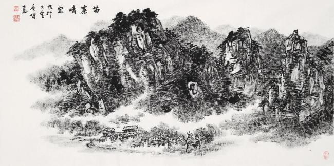 中国国家画院开展当代八大名家焦墨山水——专访荣宝斋画院院长唐辉：我的画没根据(图15)