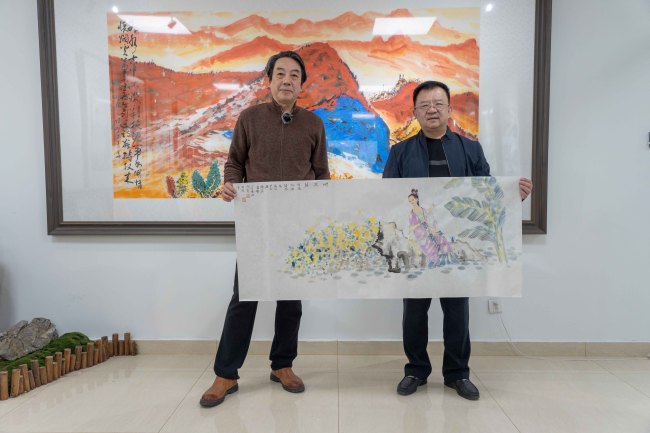 综绘之花开齐鲁，清照遗风烁古今——著名画家李济民走进文化视界