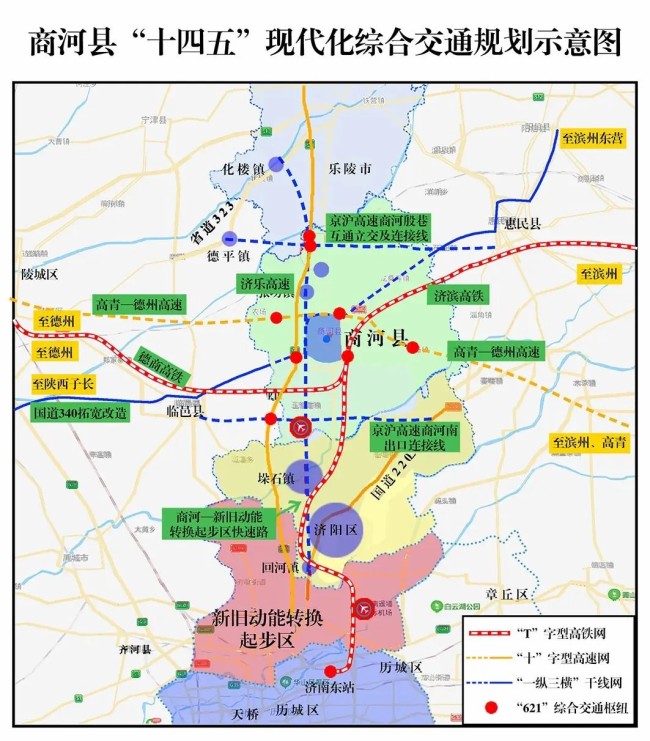 商河县“621”交通枢纽建设再提速