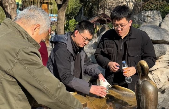 甘泉免费喝！济南多处泉水直饮点恢复供水