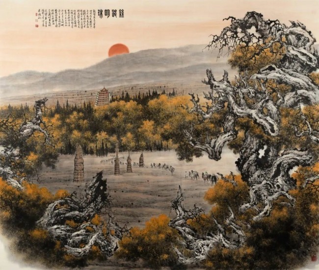 “遗韵华章——中国世界文化遗产主题创作特邀展”昨日在京开展_山东站_中华网