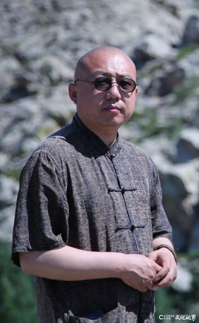 张伟觉圣·昌硕故里安吉鄣吴镇墨游 | 只有达到心无旁骛的状态，才有自由自在的绘画