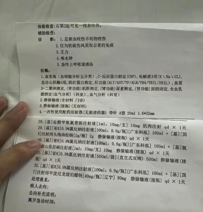 毒蛇还是毒虫咬伤？有无延误治疗？三亚市卫健委已介入调查女游客散步被咬伤身亡事件