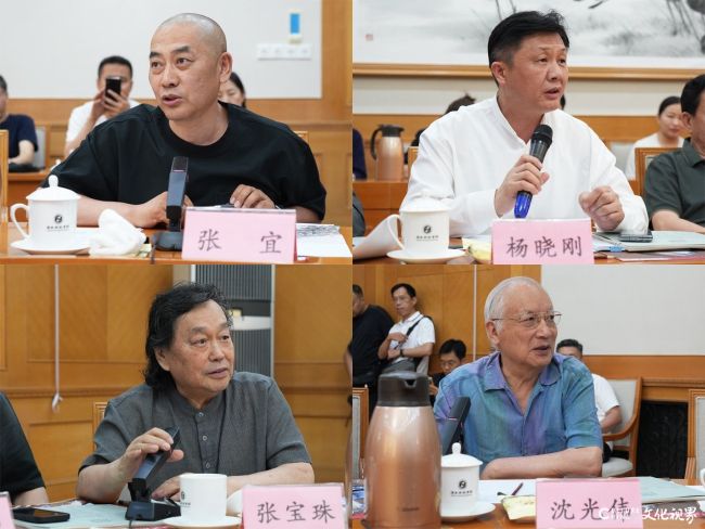 “意无尽——李学明中国美术馆个展回乡座谈会”昨日在济南举办
