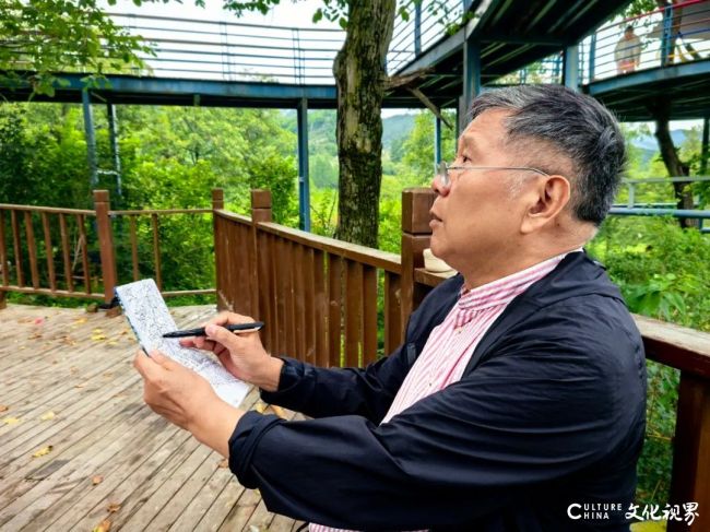 马国强山西写生丨捕捉自然之灵韵，提炼人文之精髓