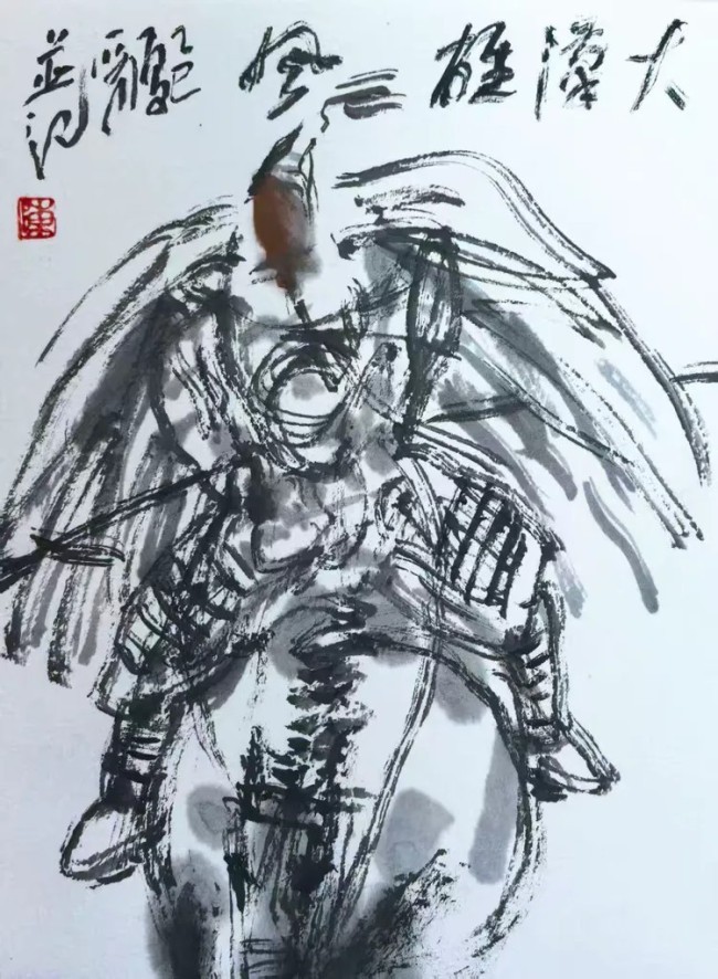 陈一峰·大写意人物画 | 我醉墨醉笔醉，醉了画中人，亦让观者共醉于撼人意境