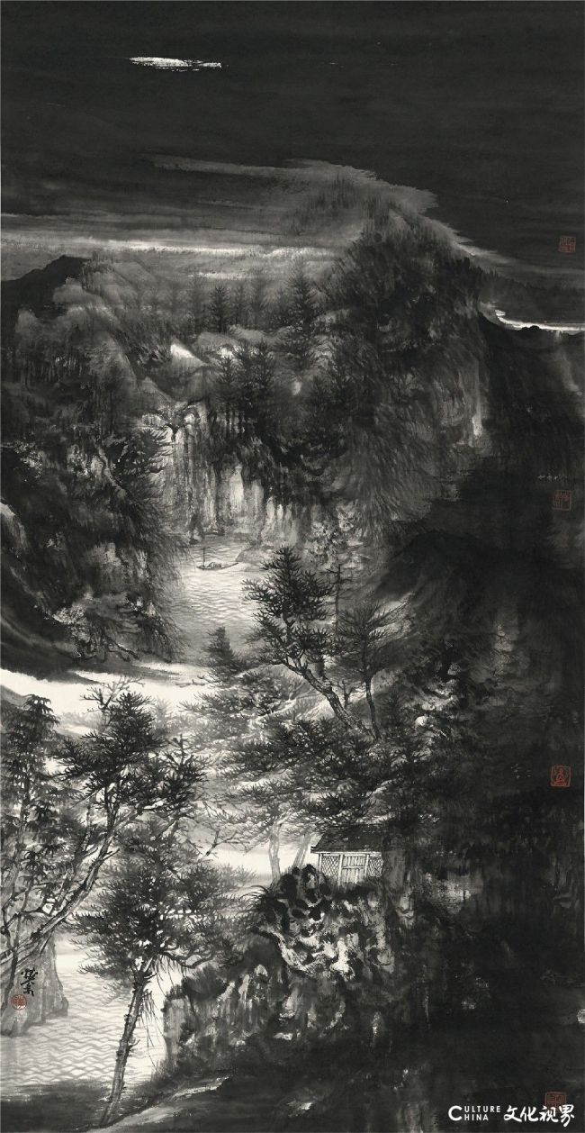 【DeepSeek谈艺】李晓松·山水画丨把天地间的幽寂与灵动都凝进水墨