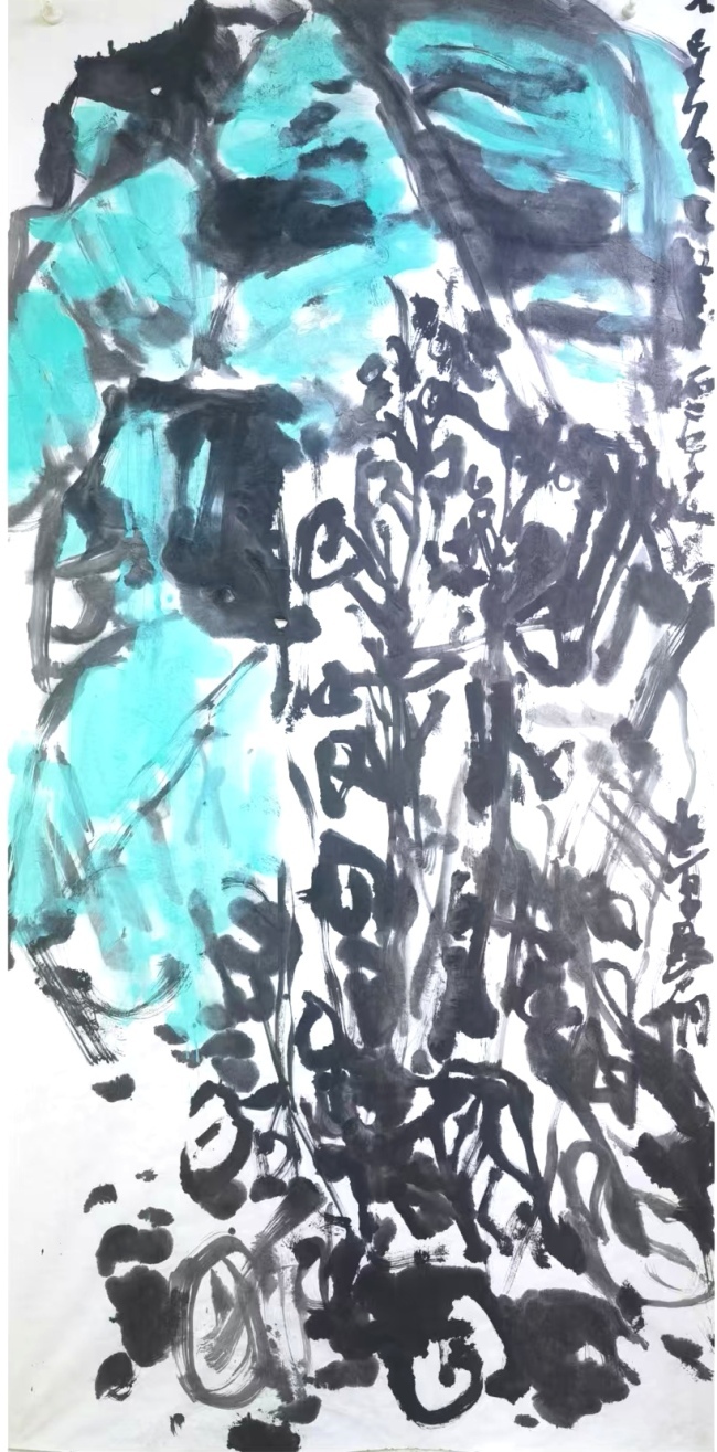 【DeepSeek谈艺】李晓明·水墨写生 | 生生不息的动态笔墨中，凝结着勃发的生命力