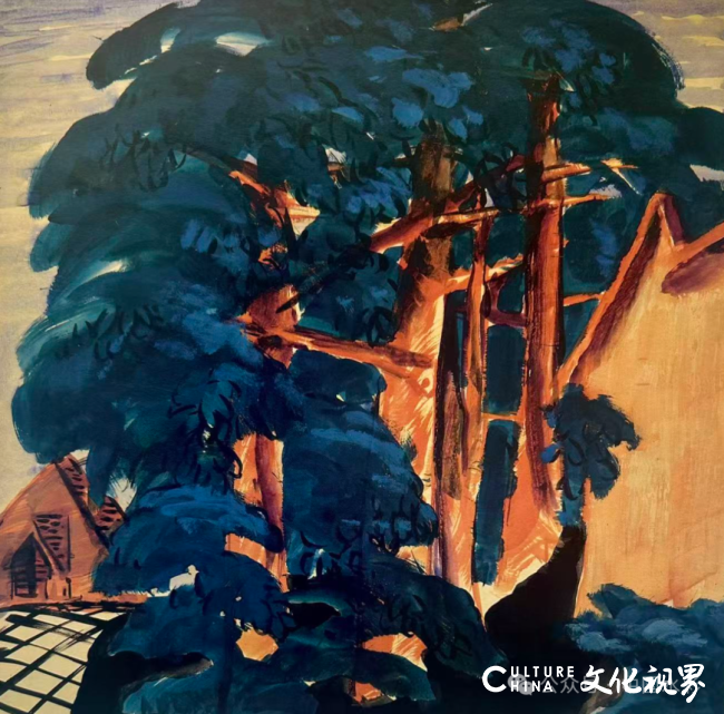 西方印象派色彩美学的东方回响,中国写意水墨精神的生动延续——走进郑起妙的水彩世界