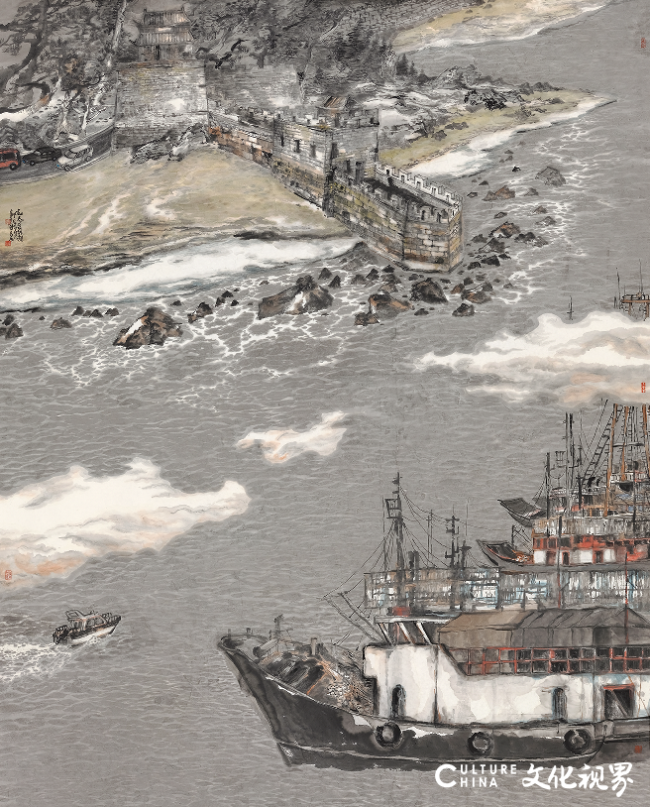 【DeepSeek谈艺】刘立勇·山水画 | 在尺幅之间构建出兼具气韵与温度的山水世界