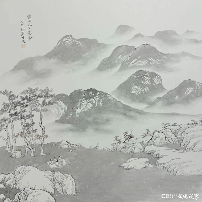 刘明杰·《九日诗》并序丨金蕊开时逢重九,荆关深处共飞觞