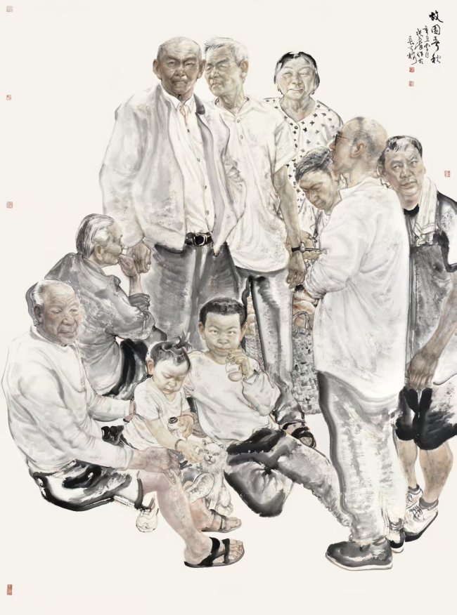 【DeepSeek谈艺】张永海·水墨人物画 | 既含笔墨温度,亦见时代筋骨