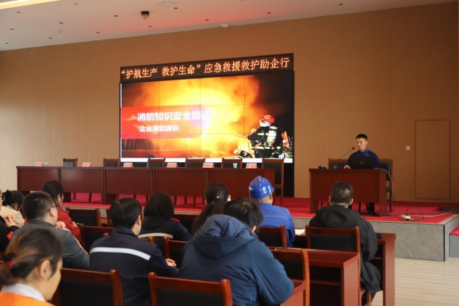 商河县应急救援救护助企行培训活动成功举办