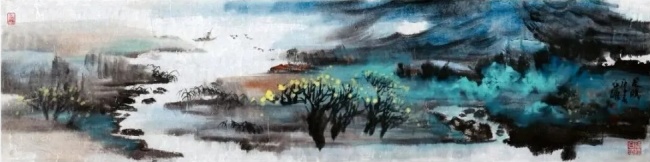 在似与不似之间——高永谦山水画的艺术境界