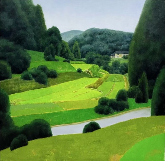 【DeepSeek谈艺】姜向东·油画 | 那些寻常景致,在画笔下绽放出丰盈的情韵与美感