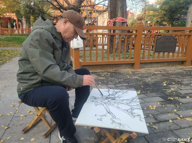 王磐德·沂蒙山写生丨让传统笔墨在蒙山沂水的肌理中自由生长