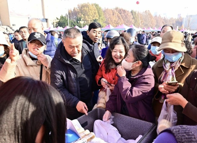 600余种乡村好物集中亮相,淄博这场农产品展销会太火了!