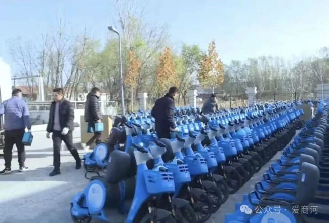 济南商河县新增千辆共享电动车 便捷出行助力绿色交通