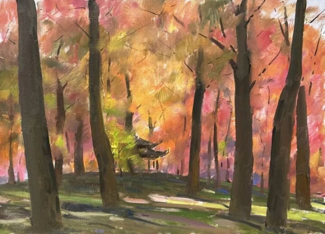 章文浩·风景油画 | 厚重质感与丰富色彩交织，融东方意境，显静谧诗意