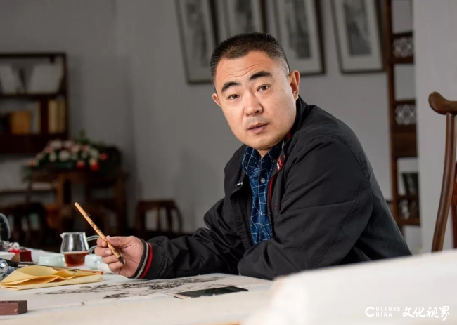 “蓝海清韵——杨声、尤德民、何先球中国画作品展”将于明日在东营开展