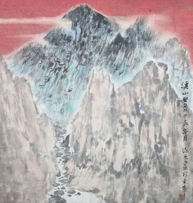 尤德民·写生山水画 | 笔墨之间突出了一种感观的妙境与精神往复的神采