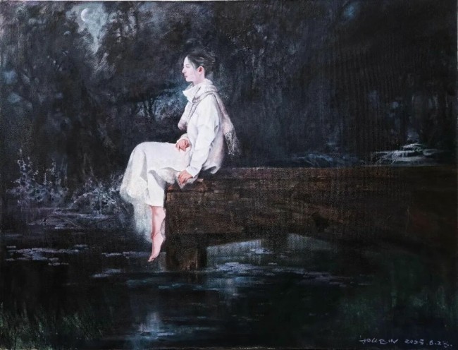 侯滨·油画 | 用艺术的唯美，呈现人物内心的沉静与张力