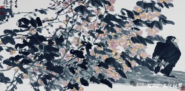 姚瑞江·花鸟画丨花与鸟的呼应、墨与色的交融，是传统在当代的一次温柔暴动