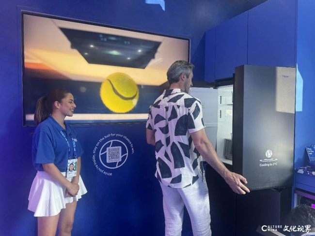 海尔智家连续两年赞助澳网正赛，以“体育+公益+品牌”的模式扩大全球曝光