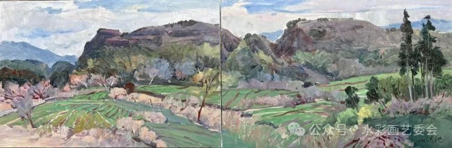 【DeepSeek谈艺】孙志纯·油画 | 笔落山川意,绘尽自然野趣