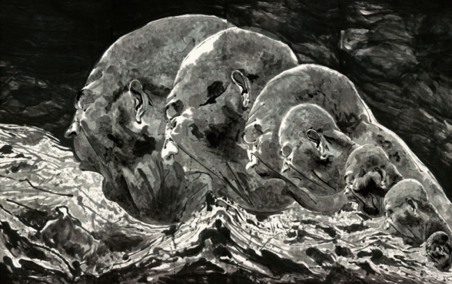 方力钧 | 通过荒诞化的视觉语言消解既定的崇高话语,直面生活的本质