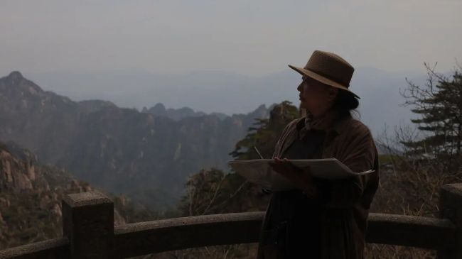 周青·黄山写生 | 用笔墨将松的灵魂带回人间